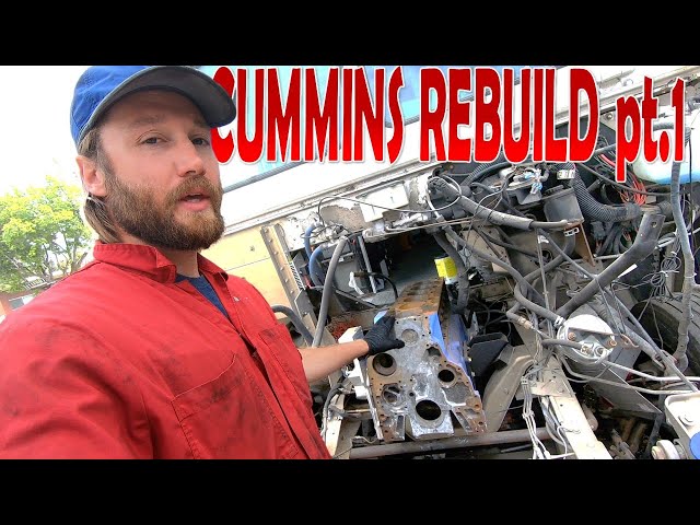 BUILDING A CUMMINS 12v for my TOOL TRUCK!