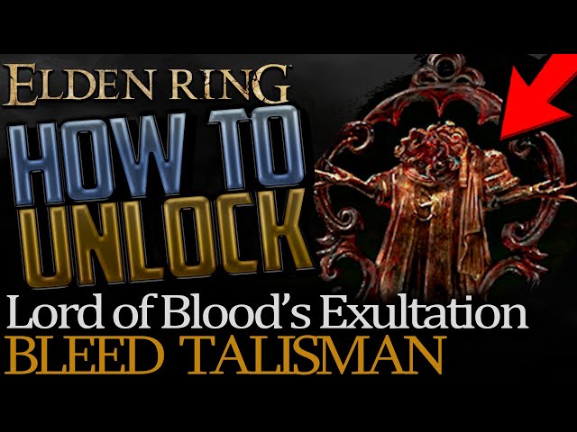 Elden Ring: Where to get Lord of Blood's Exultation (Bleed Talisman) (Leyndell Catacombs Guide)