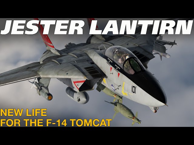 DCS F-14A & B Tomcat JESTER AI LANTIRN POD CONTROL!