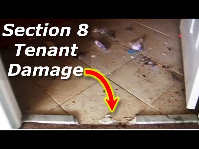 Section 8 Tenants From Hell Damaged My Rentals $13,000