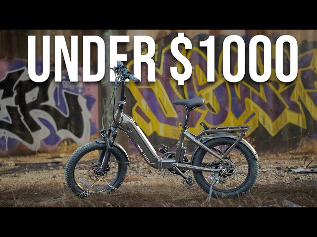 The Best Foldable E-Bike Under $1000? // Ride1Up Portola