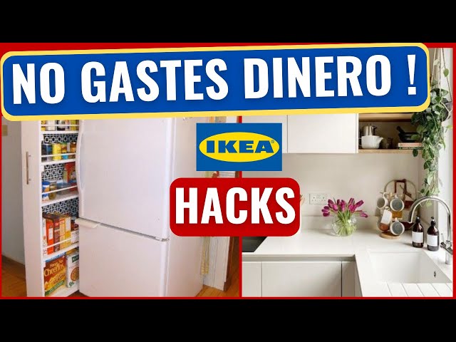 IKEA |TRUCOS GENIALES PARA LA COCINA CON POCO  DINERO 😉 |GENIUS HACKS#ikeahack