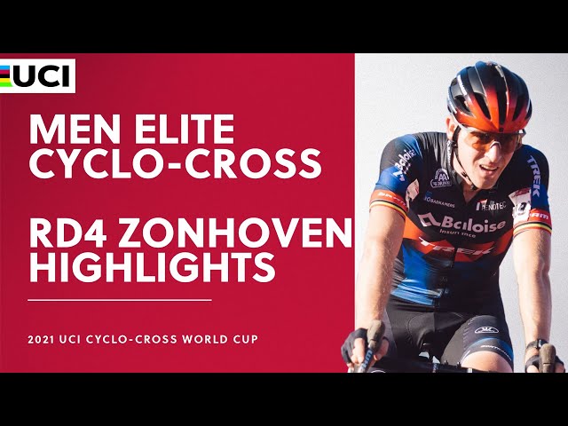 Round 4 - Men Elite Highlights | 2021/22 UCI CX World Cup - Zonhoven