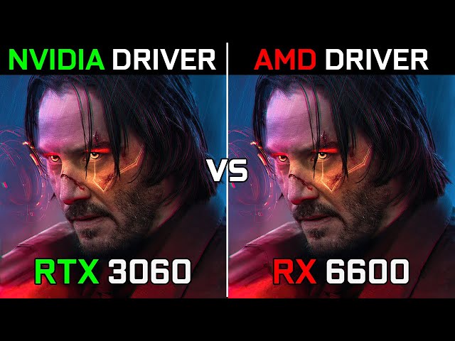 Old Driver vs New driver + Nvidia vs AMD Driver Performance Comparison | RTX 3060 vs RX 6600 | 2022