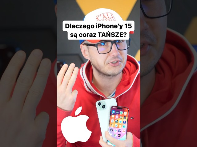 Dlaczego iPhone’y 15 są coraz tańsze?