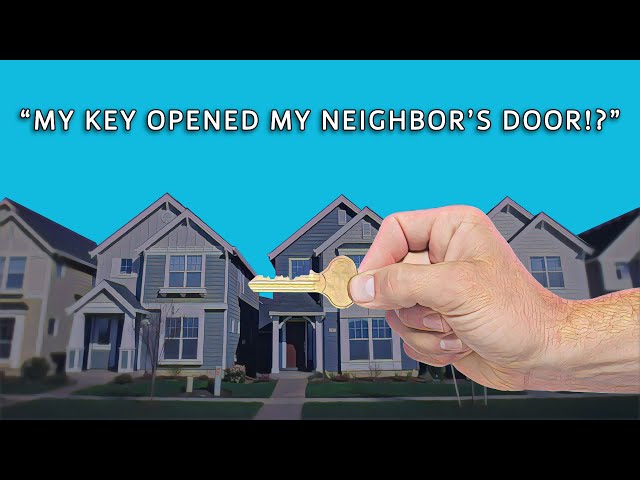 "My Key Opened My Neighbor's Door!?"