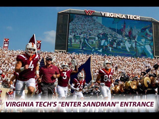 Enter Sandman, Field Level, Virginia Tech vs Wofford 2022