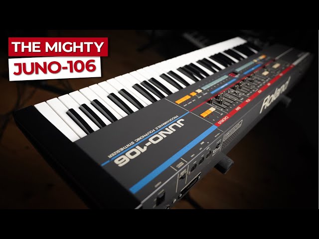 The Mighty Roland Juno-106 Synthesizer