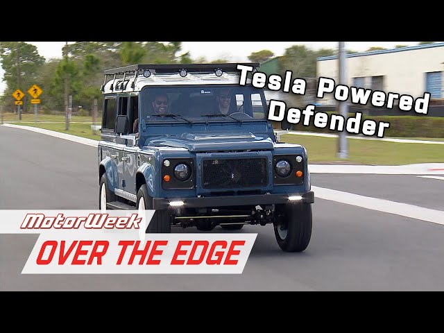 Putting Tesla Powertrains into Old Defenders | MotorWeek Over the Edge
