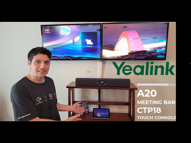 Yealink A20 CTP18 - Device Overviews, Teams Rooms Setup, & AI Video Modes Demos