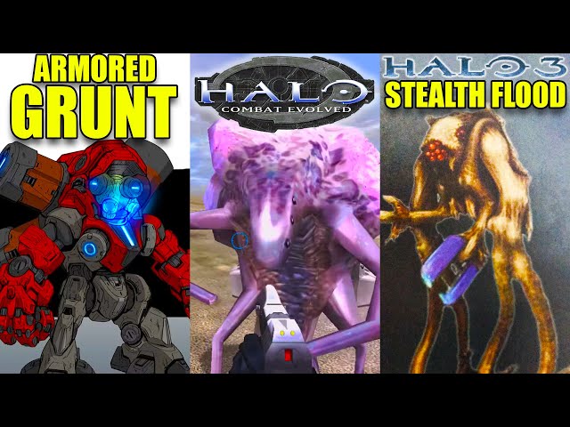 Halo Enemies That Didn't Make The Cut (Deleted Halo Enemies)