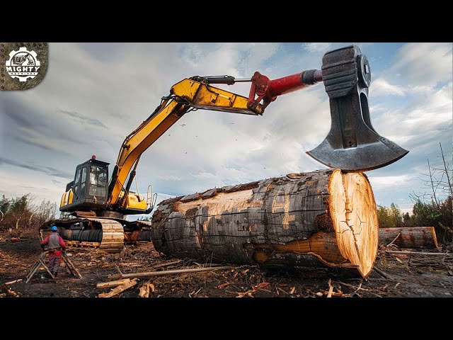 Mind-Blowing: Heavy-Duty Equipment And CRAZY Powerful Forestry Machines You've Got To See!