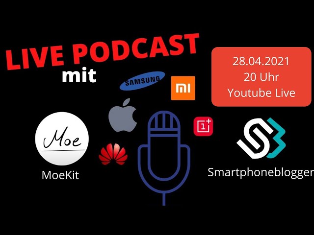Apple Event, Techniknews und eure Fragen [Live-Podcast] mit @MoeKit1