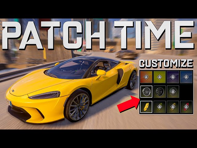 NEW PATCH - Customizeable McLaren skin & season pass + new gun attachment + new vehicle - and more!