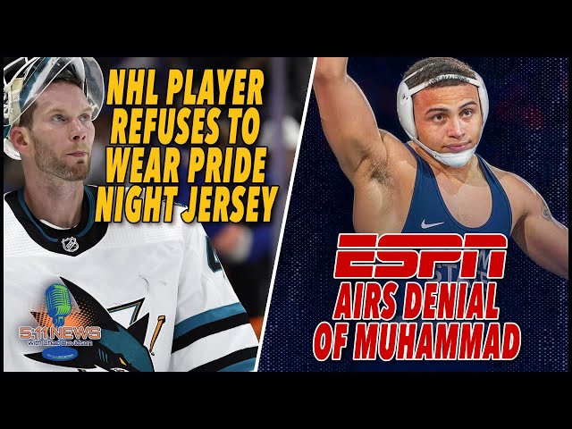 NHL Player Refuses to Wear Pride Jersey, ESPN Airs Denial Of Muhammad