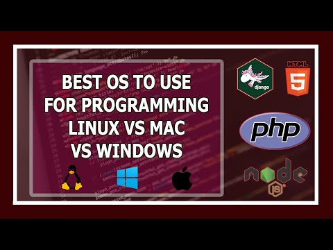 Windows vs Linux vs Mac for Programming?