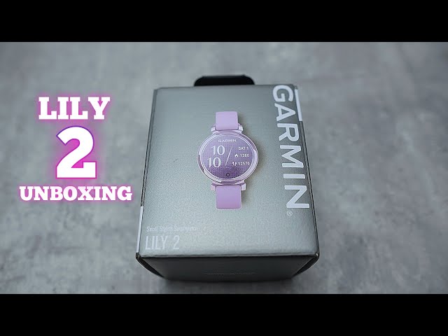 Garmin Lily 2 Unboxing