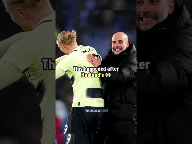 Pep and Haaland’s leaked conversation 😂😂❤️ #football #viral