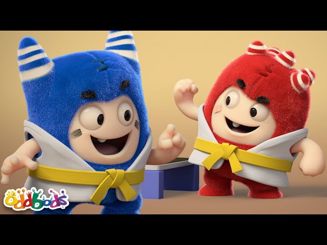 Baby Oddbods Karate Time! | 1 HOUR! | Oddbods Full Episode Compilation! | Funny Cartoons for Kids