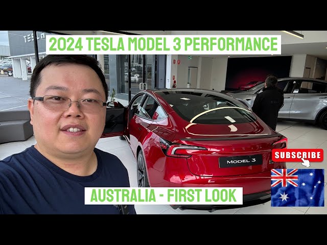 2024 Tesla Model 3 Performance Australia First Look