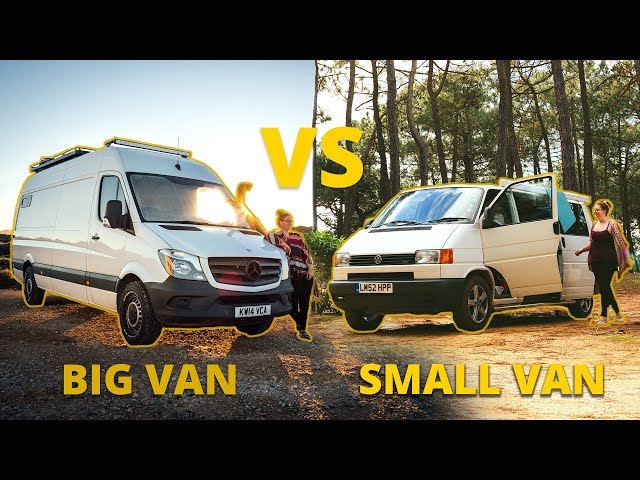 SMALL van vs BIG van | Which Should You Choose?!
