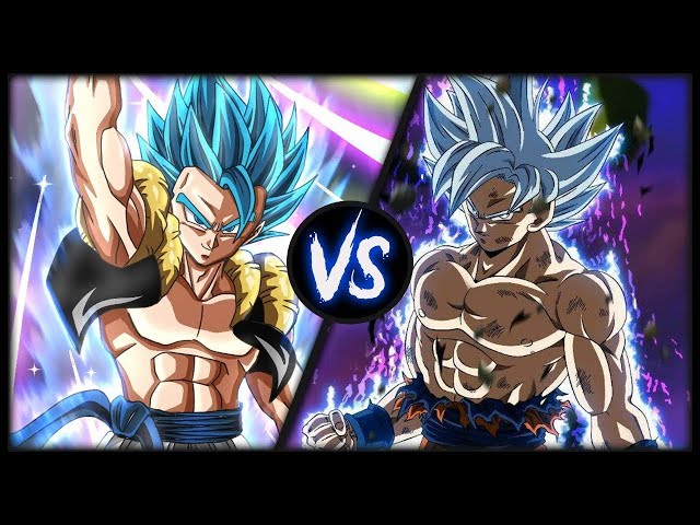 Mastered Ultra Instinct Goku vs Gogeta Blue Fight Breakdown