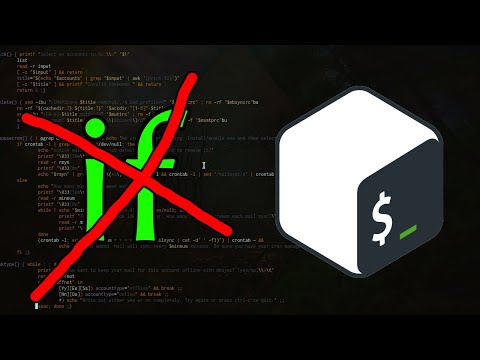 Never say "If" writing a Bash script! (Exit codes & logical operators)