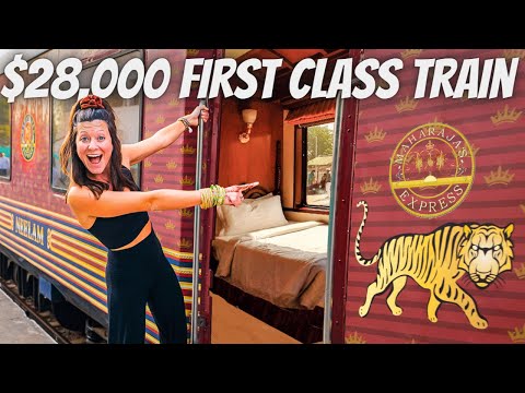 Maharajas' Express Luxury Train (Mumbai to Delhi, India)
