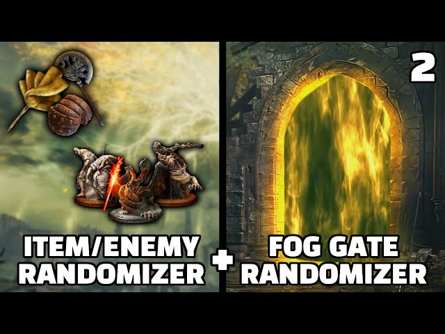 DEATH = DISCARD ALL EQUIPMENT - Elden Ring Item, Enemy, AND Fog Gate Randomizer COMBINED [2/2]