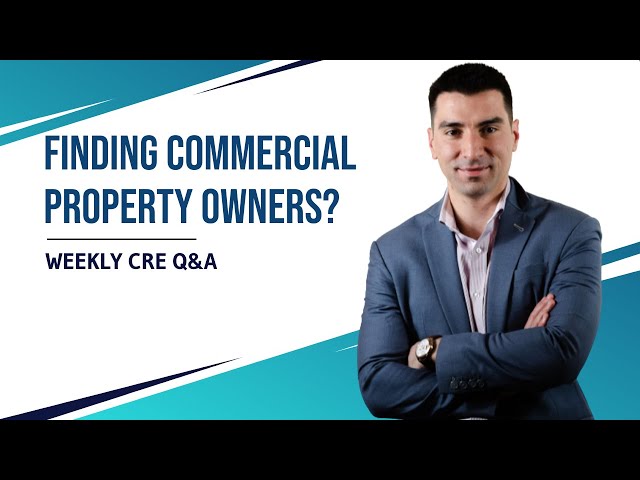 How to find commercial property owners?