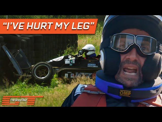 Richard Hammond Crashes in Formula Easter Race | The Grand Tour: Eurocrash