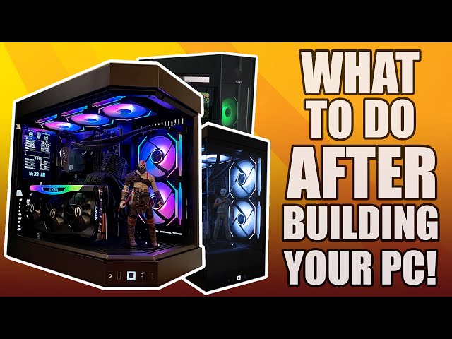The PROPER Steps AFTER You Build Your Gaming PC! See Pinned Comment.