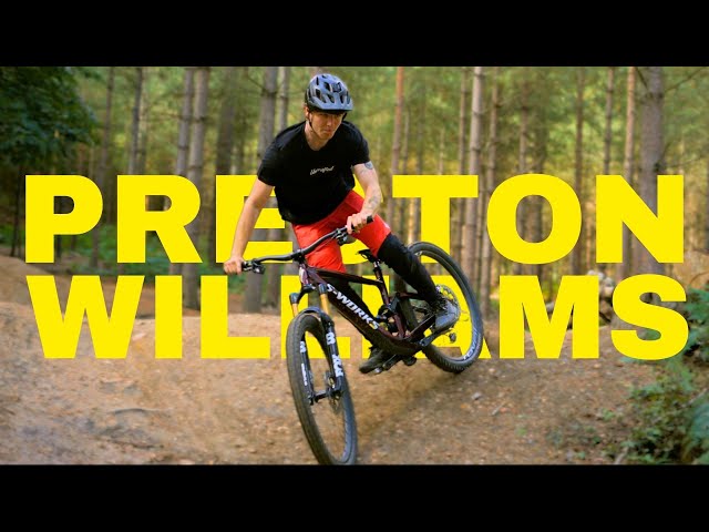 World Cup DH Racer Preston Williams shreds Swinley Forest MTB trails!
