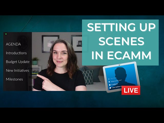 Setting Up Scenes in Ecamm Live (Preparing the Virtual Camera for Zoom)