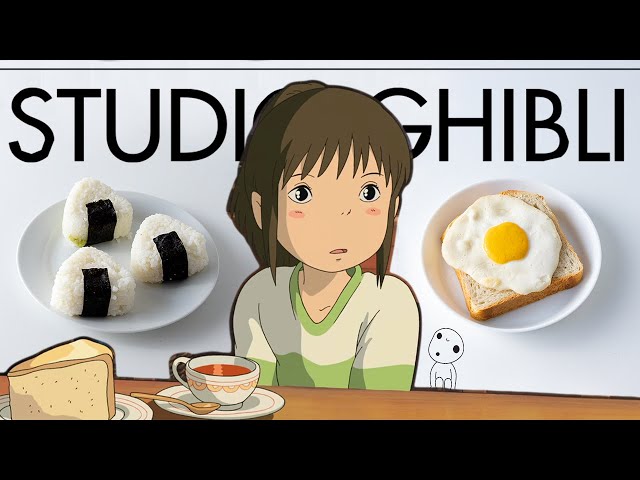 I recreate Studio Ghibli Food 🌷 (princess mononoke, castle in the sky, boy & the heron, arrietty)