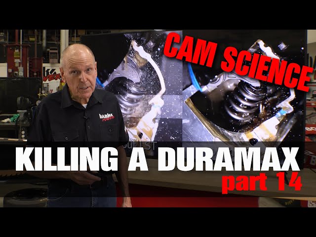 How a diesel engine camshaft and valves work | Killing A Duramax Pt 14