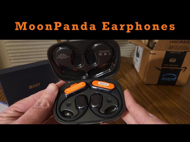 MoonPanda Open Ear Wireless Bone Conduction Earphones (EPISODE 4399) Amazon Unboxing Video
