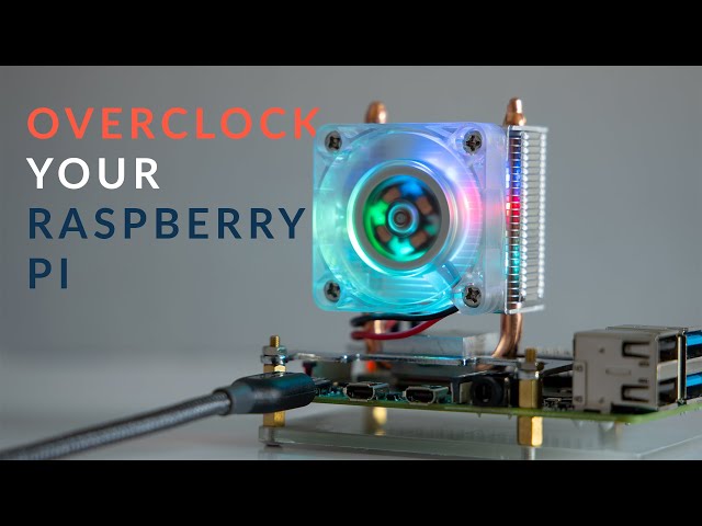 OVERCLOCK your Raspberry Pi 4 to 2.1GHz SAFELY with this $20 FAN.