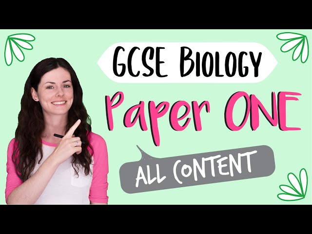 GCSE Biology Paper 1 Revision