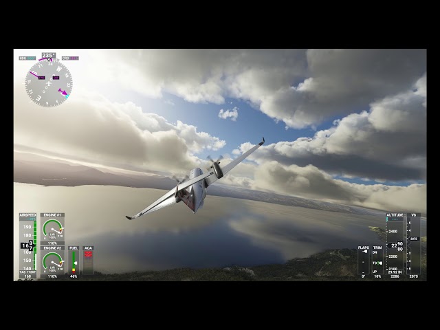 Isthmus of Corinth Loutraki Microsoft Flight Simulator 2020
