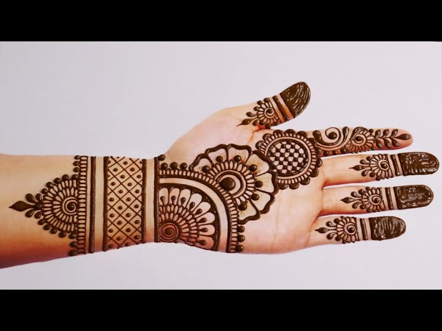 Latest Simple Mehandi design for hands| Easy Mehndi designs| Stylish Mehandi ka design|Mehendi Henna