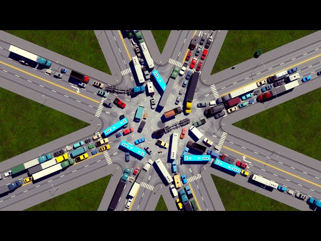 Ultimate Cities Skylines 2 Traffic Test...I was SHOCKED at the Results!