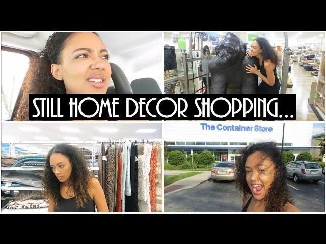 Vlog Part II Still Home Decor Shopping...