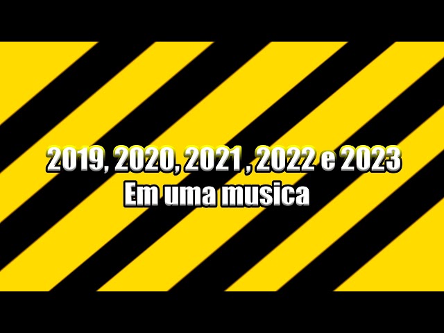 2019 2020 2021, 2022 e 2023 em uma musica inutilismo