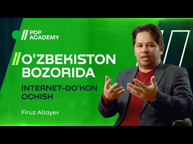 Internet-do'kon ochish, uni yuritish, mijozlar topish va savdoni oshirish | Firuz Allayev