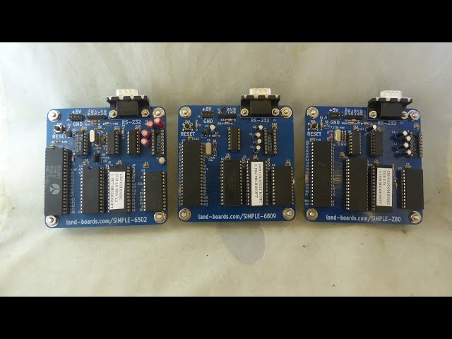6502 VS 6809 VS Z80  CPU Performance