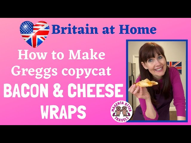 Cheese & Bacon Turnovers – How to Make Gregg’s Bacon Cheese Wraps – EASY RECIPE