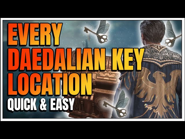 How To Find ALL The DAEDALIAN KEYS in Hogwarts Legacy (And Unlock Relic House Uniform Cloak)