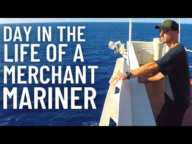 DAY IN THE LIFE OF A MERCHANT MARINER | ABLE-BODIED SEAMAN | WATCH STANDER | LIFE AT SEA