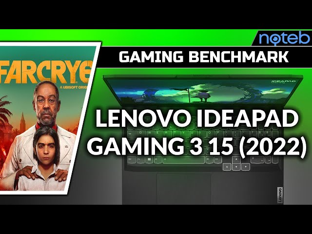 Lenovo Ideapad Gaming 3 15IAH7 - Far Cry 6 [ i5-12450H | RTX 3050 ]
